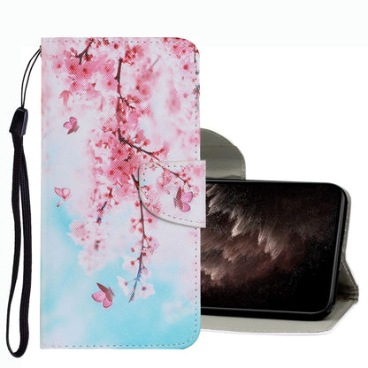 Coloured Drawing Pattern Leather Phone Case, For Xiaomi Redmi 10