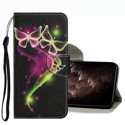 Coloured Drawing Pattern Leather Phone Case, For Xiaomi Redmi 10