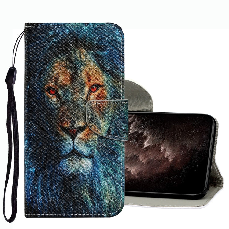 Coloured Drawing Pattern Leather Phone Case, For Xiaomi Redmi Note 11 5G China