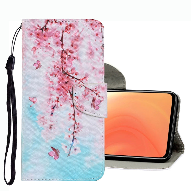Coloured Drawing Pattern Leather Phone Case, For Xiaomi Mi 10T / 10T Pro