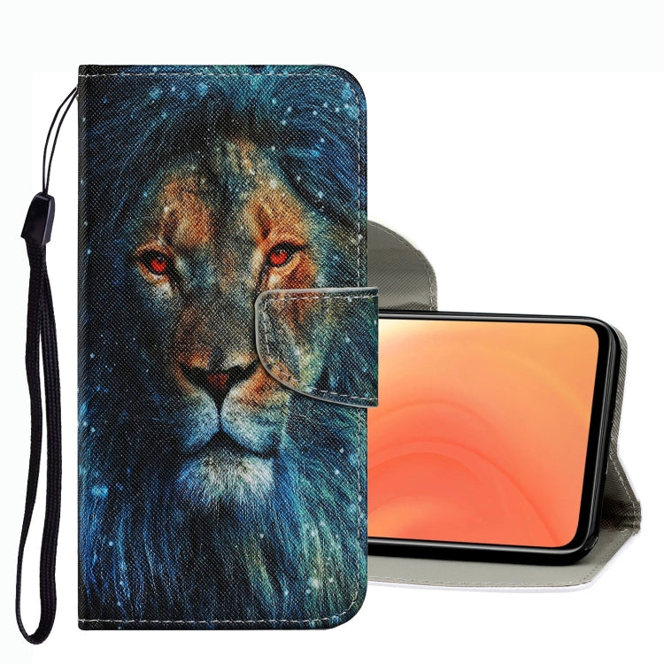 Coloured Drawing Pattern Leather Phone Case, For Xiaomi Mi 10T / 10T Pro
