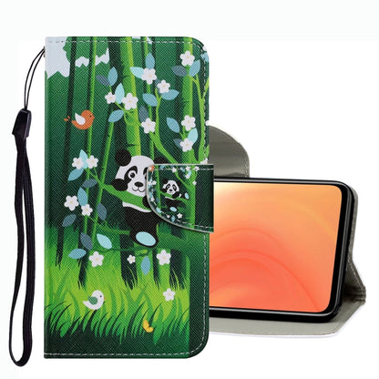 Coloured Drawing Pattern Leather Phone Case, For Xiaomi Mi 10T / 10T Pro