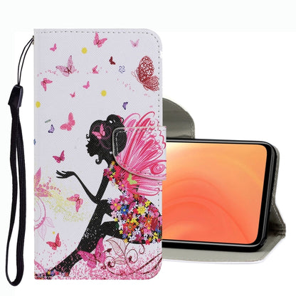 Coloured Drawing Pattern Leather Phone Case, For Xiaomi Mi 10T / 10T Pro