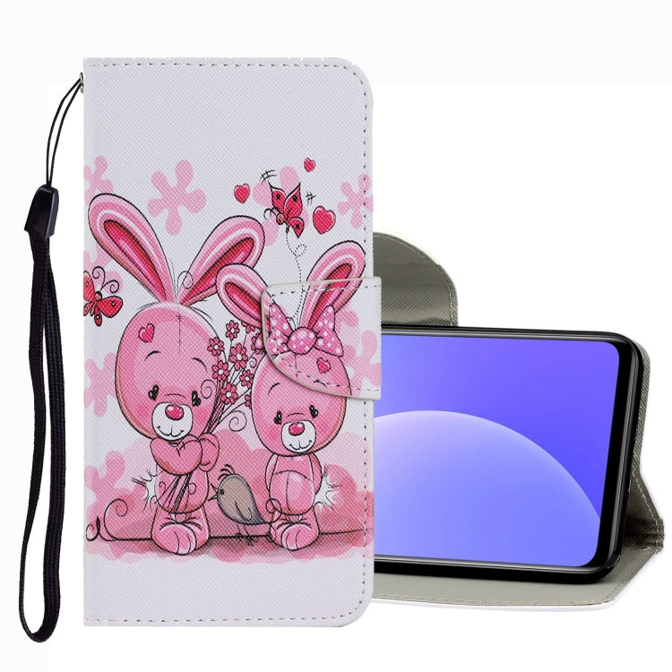 Coloured Drawing Pattern Leather Phone Case, For Xiaomi Mi 10T Lite