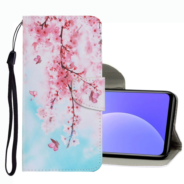Coloured Drawing Pattern Leather Phone Case, For Xiaomi Mi 10T Lite