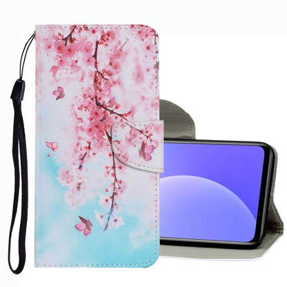 Coloured Drawing Pattern Leather Phone Case, For Xiaomi Mi 10T Lite