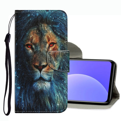 Coloured Drawing Pattern Leather Phone Case, For Xiaomi Mi 10T Lite