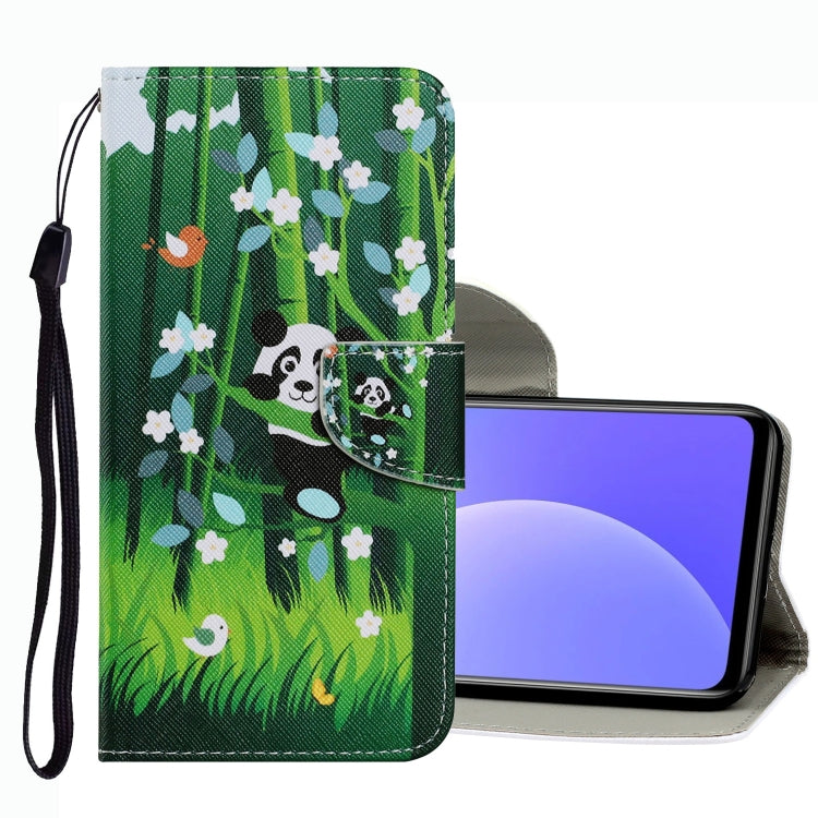 Coloured Drawing Pattern Leather Phone Case, For Xiaomi Mi 10T Lite