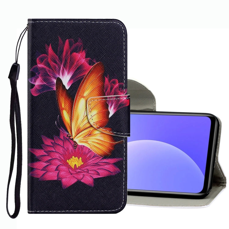 Coloured Drawing Pattern Leather Phone Case, For Xiaomi Mi 10T Lite