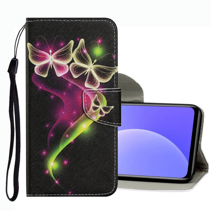 Coloured Drawing Pattern Leather Phone Case, For Xiaomi Mi 10T Lite