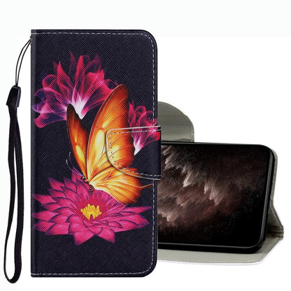 Coloured Drawing Pattern Leather Phone Case, For Xiaomi Mi 11T