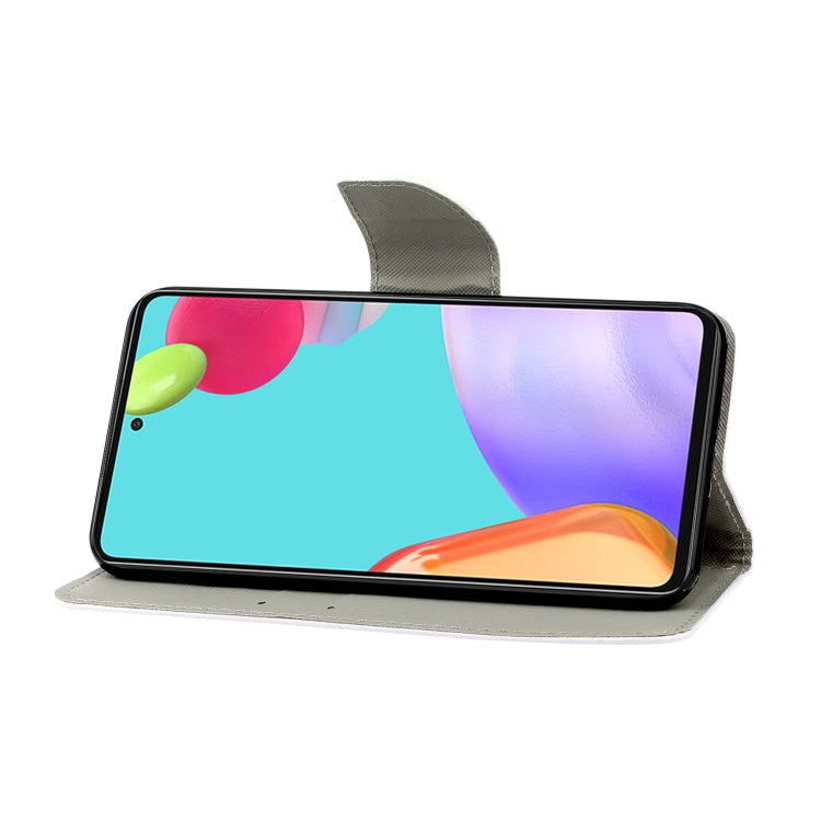 3D Colored Drawing Leather Phone Case, For Samsung Galaxy A33 5G