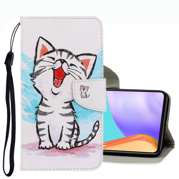 3D Colored Drawing Leather Phone Case, For Samsung Galaxy A33 5G