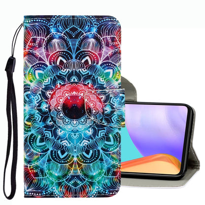3D Colored Drawing Leather Phone Case, For Samsung Galaxy A33 5G