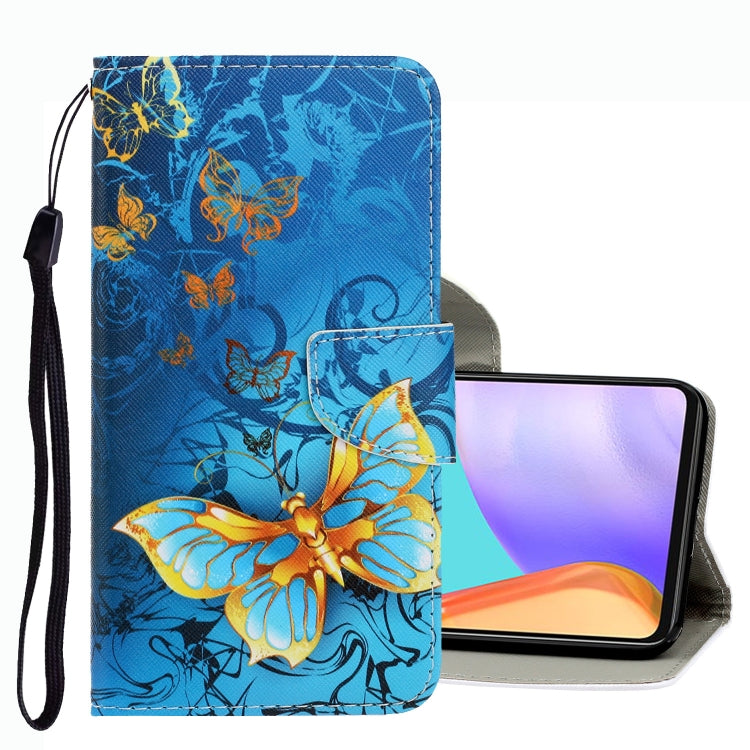 3D Colored Drawing Leather Phone Case, For Samsung Galaxy A53