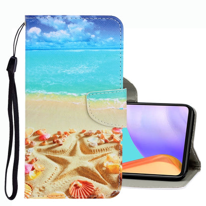 3D Colored Drawing Leather Phone Case, For Samsung Galaxy A53