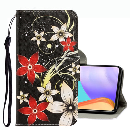 3D Colored Drawing Leather Phone Case, For Samsung Galaxy A53