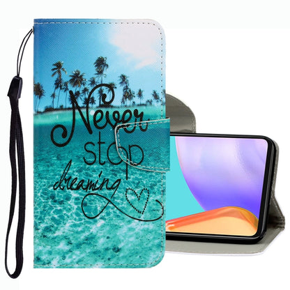 3D Colored Drawing Leather Phone Case, For Samsung Galaxy A53