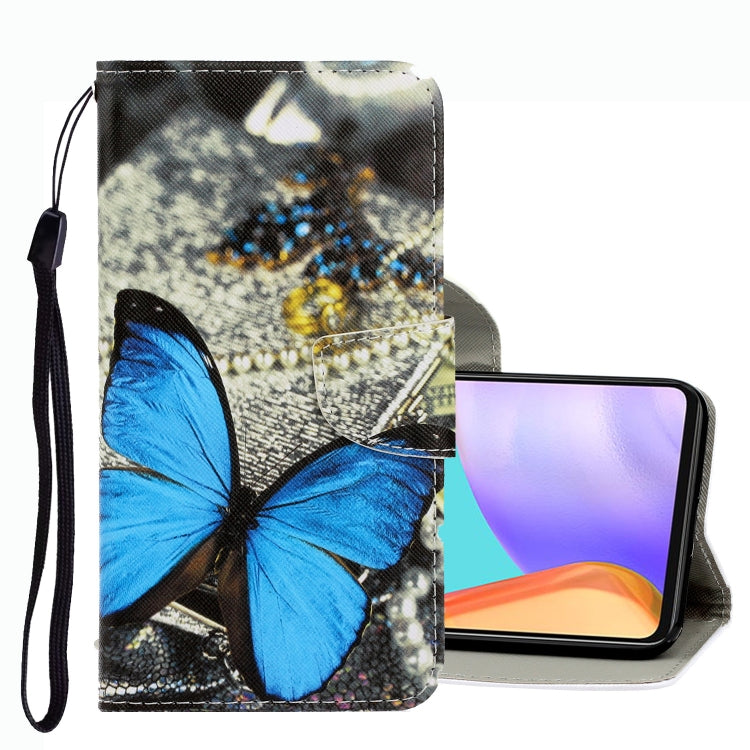 3D Colored Drawing Leather Phone Case, For Samsung Galaxy A53
