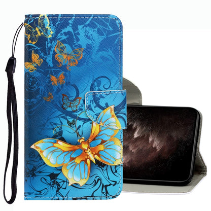 3D Colored Drawing Leather Phone Case, For OPPO A16