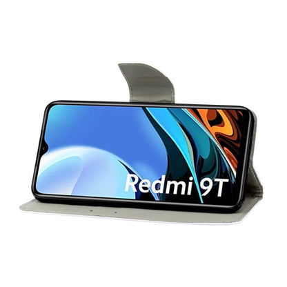 3D Colored Drawing Leather Phone Case, For Xiaomi Redmi 9T