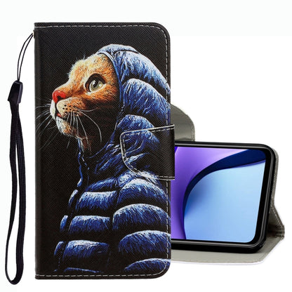 3D Colored Drawing Leather Phone Case, For Xiaomi Redmi Note 9T