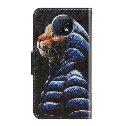 3D Colored Drawing Leather Phone Case, For Xiaomi Redmi Note 9T