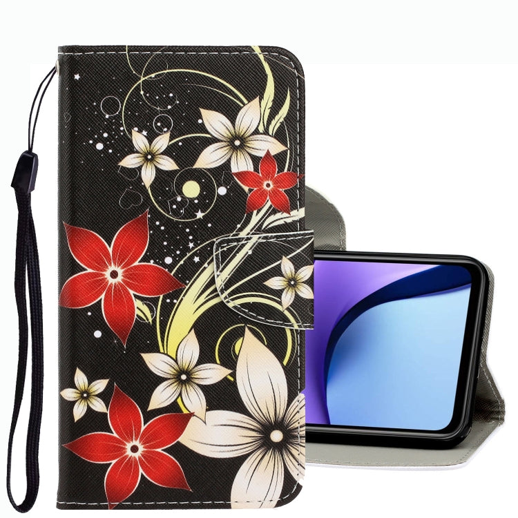3D Colored Drawing Leather Phone Case, For Xiaomi Redmi Note 9T