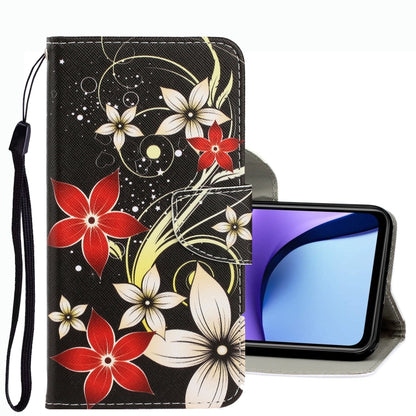 3D Colored Drawing Leather Phone Case, For Xiaomi Redmi Note 9T
