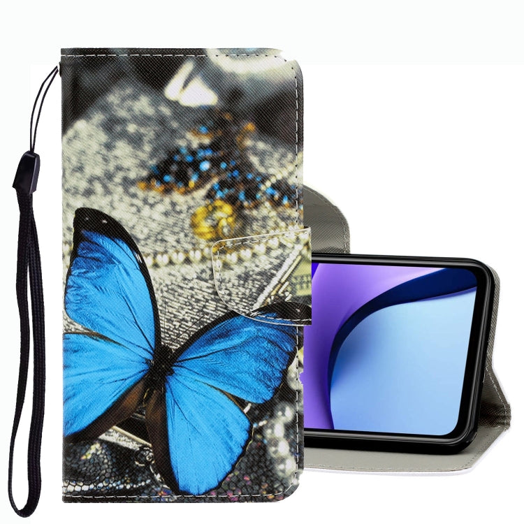 3D Colored Drawing Leather Phone Case, For Xiaomi Redmi Note 9T