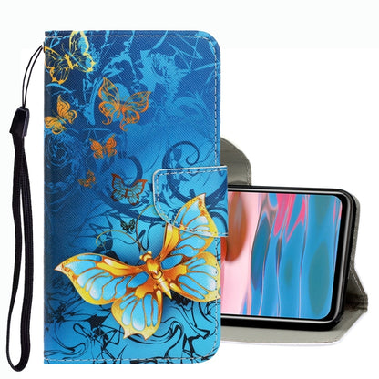 3D Colored Drawing Leather Phone Case, For Xiaomi Redmi Note 10 4G