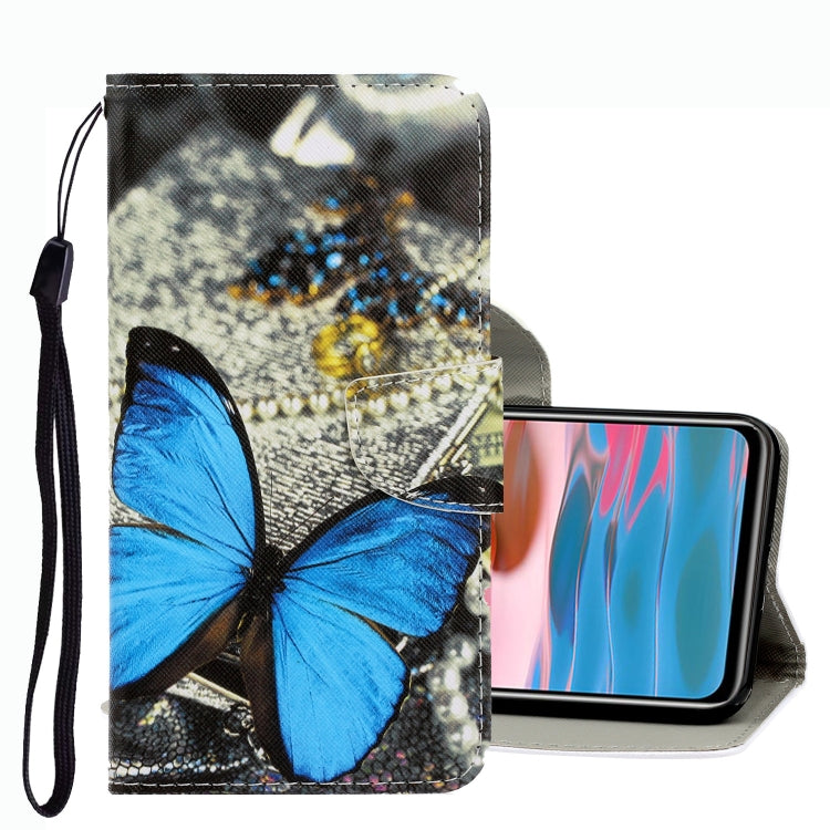 3D Colored Drawing Leather Phone Case, For Xiaomi Redmi Note 10 4G