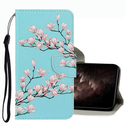 3D Colored Drawing Leather Phone Case, For Xiaomi Redmi Note 10 5G