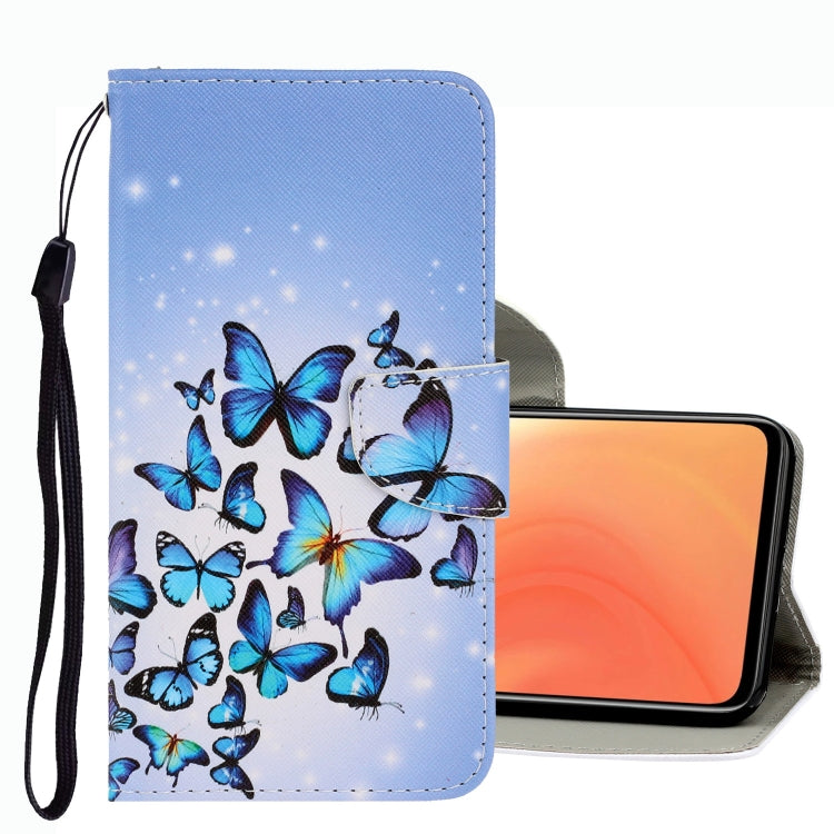 3D Colored Drawing Leather Phone Case, For Xiaomi Mi 10T / 10T Pro