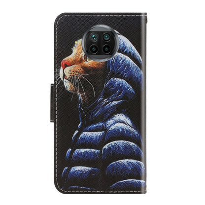 3D Colored Drawing Leather Phone Case, For Xiaomi Mi 10T Lite
