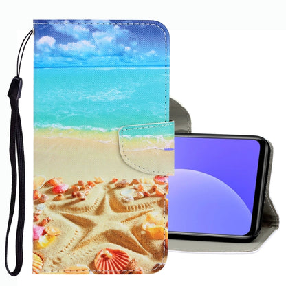 3D Colored Drawing Leather Phone Case, For Xiaomi Mi 10T Lite