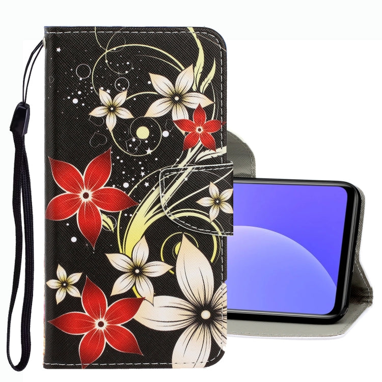 3D Colored Drawing Leather Phone Case, For Xiaomi Mi 10T Lite
