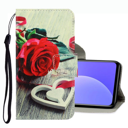 3D Colored Drawing Leather Phone Case, For Xiaomi Mi 10T Lite