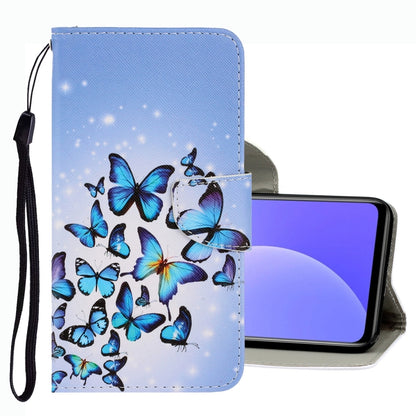3D Colored Drawing Leather Phone Case, For Xiaomi Mi 10T Lite