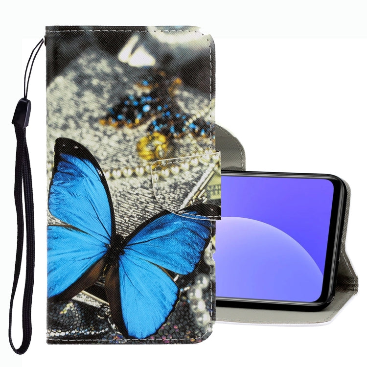 3D Colored Drawing Leather Phone Case, For Xiaomi Mi 10T Lite