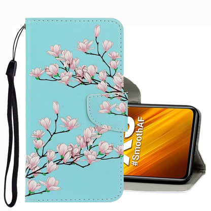 3D Colored Drawing Leather Phone Case, For Xiaomi Poco X3 NFC