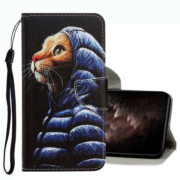 3D Colored Drawing Leather Phone Case, For Xiaomi Mi 11T