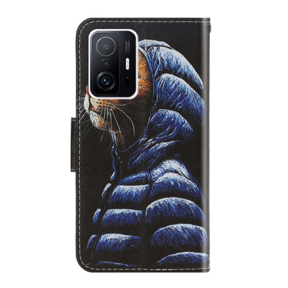3D Colored Drawing Leather Phone Case, For Xiaomi Mi 11T