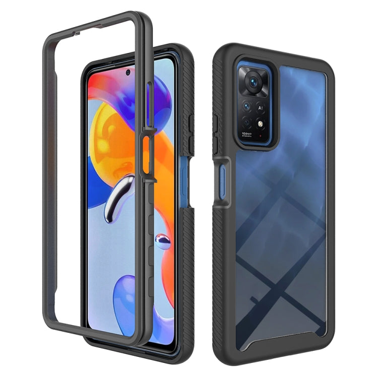 Starry Sky Solid Color Series PC + TPU Phone Case, For Xiaomi Redmi Note 11 Pro Global, For Xiaomi Redmi Note 11 Global / Note 11S