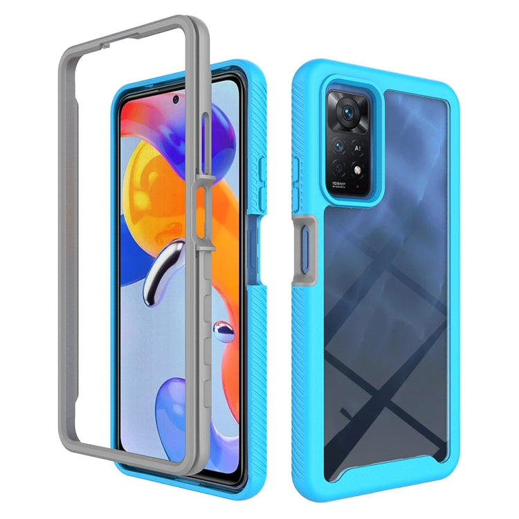 Starry Sky Solid Color Series PC + TPU Phone Case, For Xiaomi Redmi Note 11 Pro Global, For Xiaomi Redmi Note 11 Global / Note 11S
