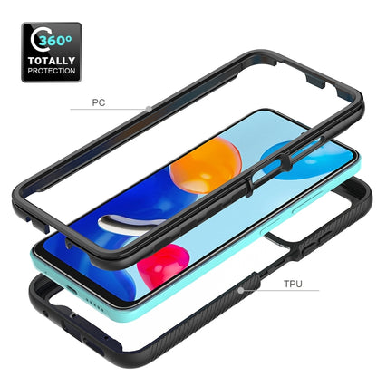 Starry Sky Solid Color Series PC + TPU Phone Case, For Xiaomi Redmi Note 11 Pro Global, For Xiaomi Redmi Note 11 Global / Note 11S