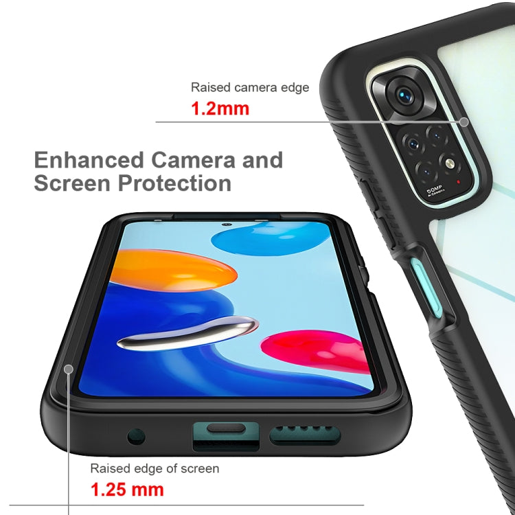 Starry Sky Solid Color Series PC + TPU Phone Case, For Xiaomi Redmi Note 11 Pro Global, For Xiaomi Redmi Note 11 Global / Note 11S