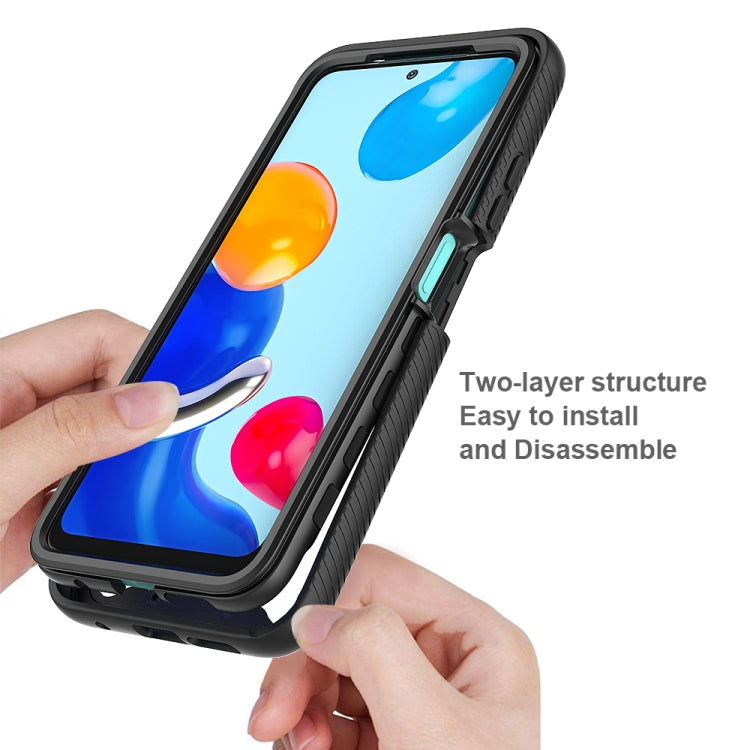 Starry Sky Solid Color Series PC + TPU Phone Case, For Xiaomi Redmi Note 11 Pro Global, For Xiaomi Redmi Note 11 Global / Note 11S