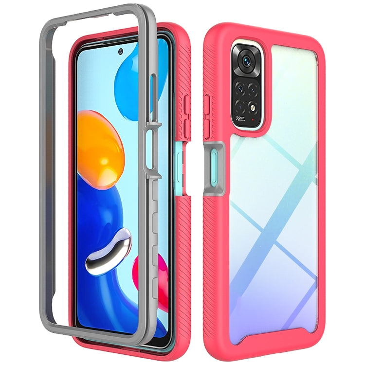 Starry Sky Solid Color Series PC + TPU Phone Case, For Xiaomi Redmi Note 11 Pro Global, For Xiaomi Redmi Note 11 Global / Note 11S