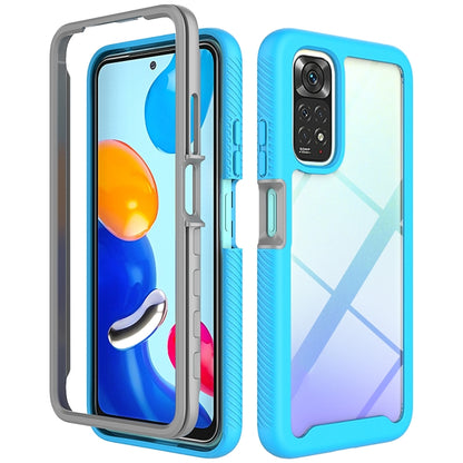 Starry Sky Solid Color Series PC + TPU Phone Case, For Xiaomi Redmi Note 11 Pro Global, For Xiaomi Redmi Note 11 Global / Note 11S